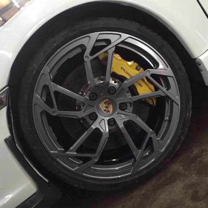 Custom Porsche 718 FORGED 21 inch wheels