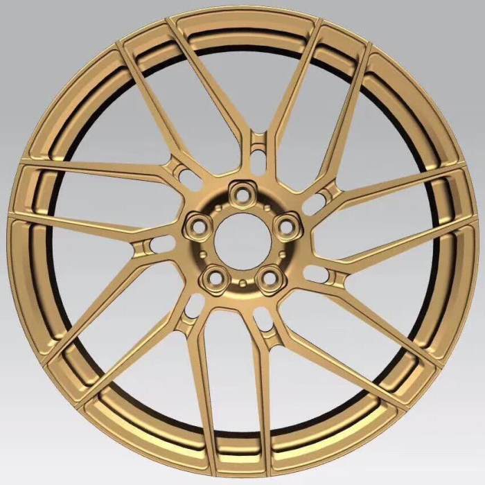 Golden 21 inch rims