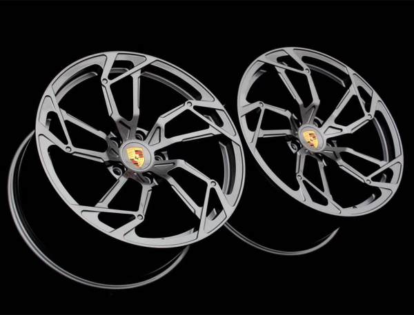 Porsche 718 20x8.5J 5x130 forged Wheels Gun Metal Or Golden Alloy 6061