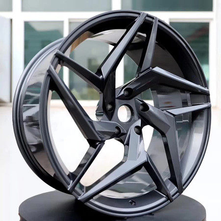 Custom Forged Wheels Twisted five-pointed star Gun Metal Alloy 6061