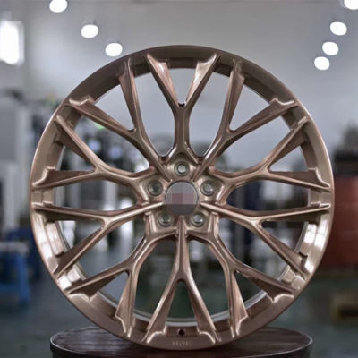 Custom 18x11J 5X112 Forged Wheels Similar HRE Golden Alloy 6061
