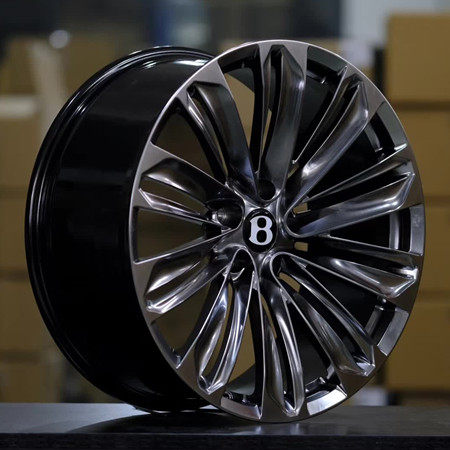 Bentley Bentayga 23x10.5J 5X130 Forged Wheels Gun Metal  Alloy 6061