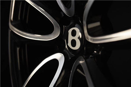 Bentley Continental GT 22x9.5J 5X130 Forged Wheels Bright Black Machine Face Alloy 6061