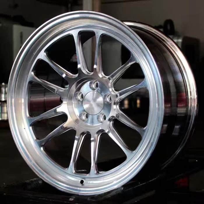 Hot sale replica 6 spokes lightweight Silver 19 inch wheels rim suppliers