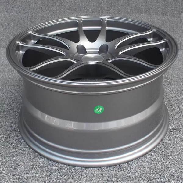 Custom Forged Wheels Double 5 spokes Gun Metal Alloy 6061