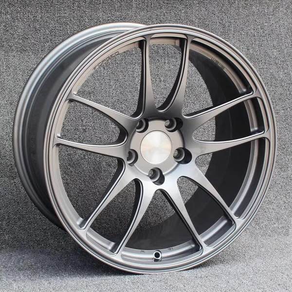 Custom Forged Wheels Double 5 spokes Gun Metal Alloy 6061