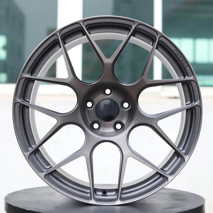 Hot sale replica 7 spokes classic Gray wheels rim suppliers