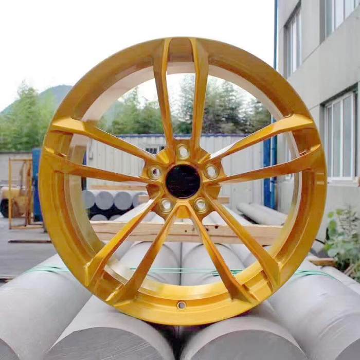 Hot sale golden yellow 21 inch wheels