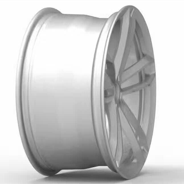 Hot sale Silver 22 inch wheels 5x112 3D rendering