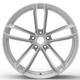 Hot sale Silver 18 inch wheels 5x112 3D rendering