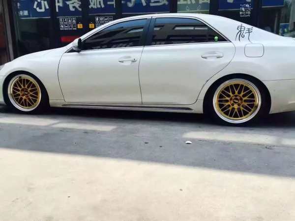 Toyota Camry 19x8J 5X114.3 Forged Wheels Like BBS design Golden Alloy 6061