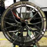 Custom 22x11.5J 5X112 Forged Wheels Matte Black Spokes Alloy 6061