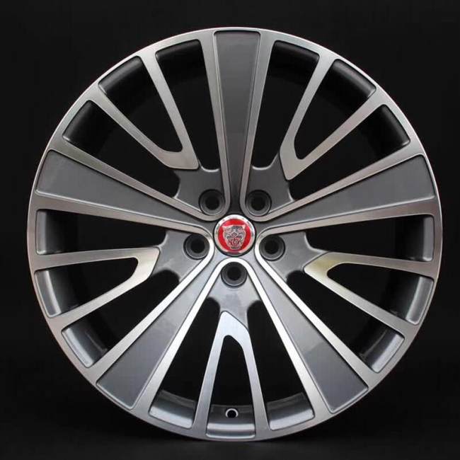 Jaguar XF 21x9J 5X108 Forged Wheels Classic Gun Metal Alloy 6061