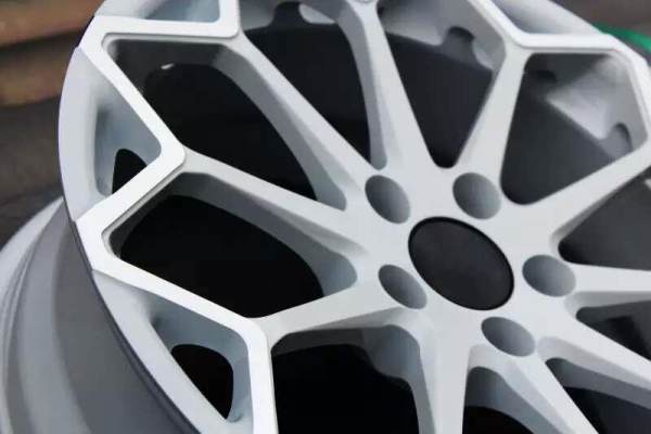 Custom Forged Flower Wheels Bright White Alloy 6061