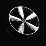 Audi e-tron 21x9.5J 5X112 Forged Wheels Bright Black And Silver Face Aluminum Alloy 6061