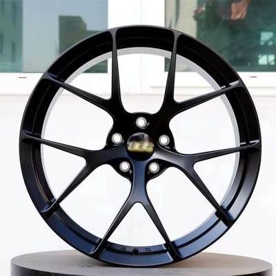 For BBS Style 19x9J 5X114.3 Forged Wheels Classic Matte Black Alloy 6061