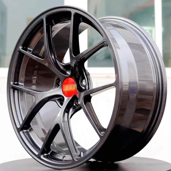 For BBS Style 19x10J 5X114.3 Forged Wheels Classic Bright Black Alloy 6061