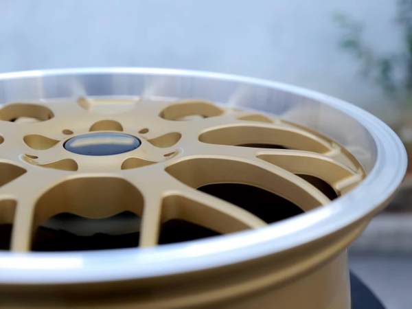 For BBS Style 20x8.5J 5X112 Forged Wheels Classic Matte Yellow Alloy 6061