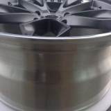 Like HRE Style 2 piece Wheel 20x11.5J 5x120 Gun Metal Center Polish Barrel