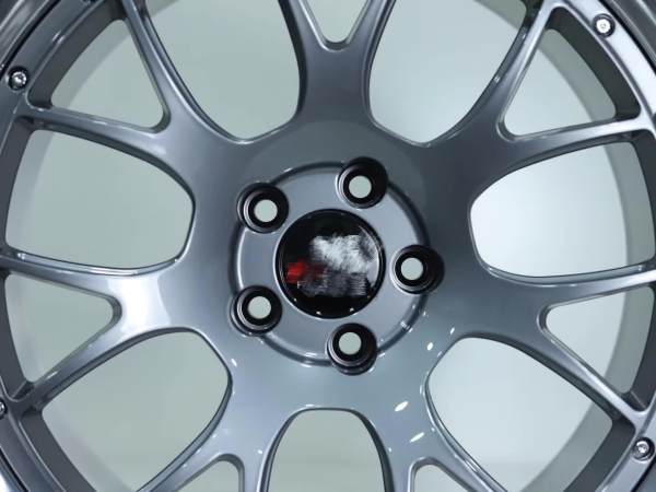 For BBS Style 2 piece wheel Gunmetal Step Lip