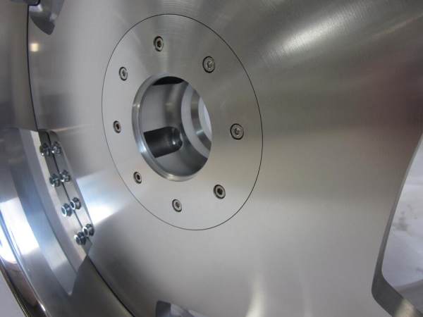 Aftermarket Custom Forged 3-piece wheels Silver Center Polish Rim