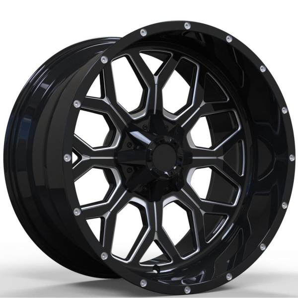 Aftermarket Custom Off Road Rim 4x4 Truck Wheel 20x12 Black Suits Canam X3