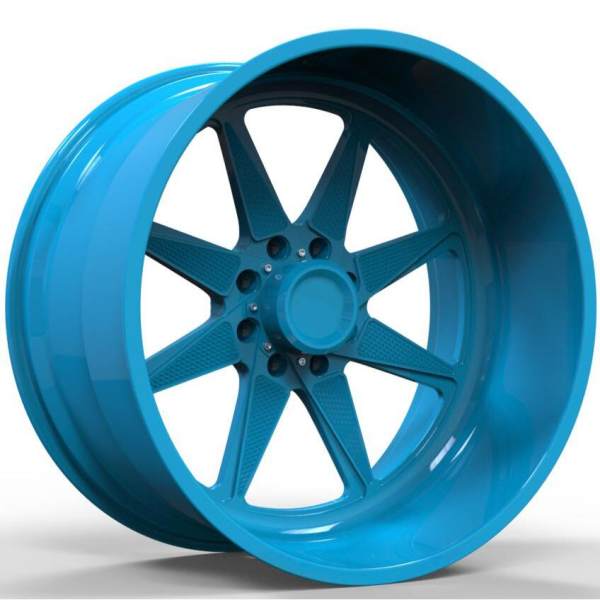 26 inch Blue Wheel suitable for Ford F250 Custom Off Road Rim 4x4 Truck Rim