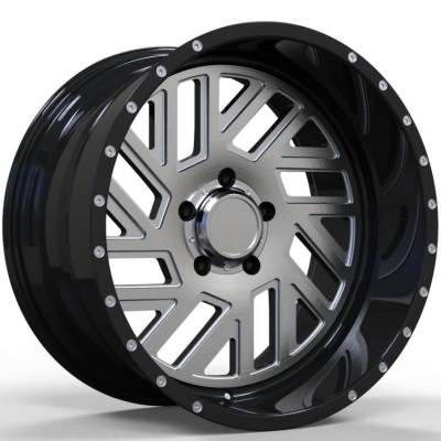 30 inch Gray Wheel suitable for Ford Excursion Custom Off Road Rim 4x4 Truck Rim