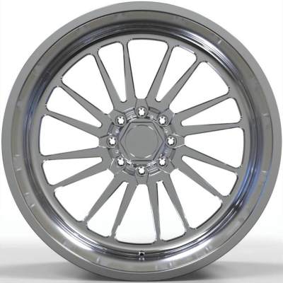 22 inch Polished Wheel suitable for Ford Bronco Custom Off Road Rim 4x4 Truck