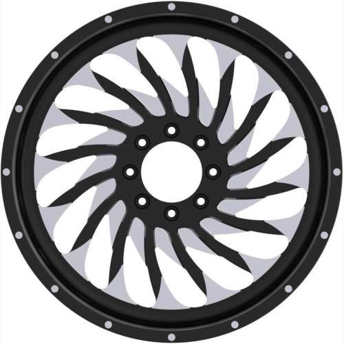 20 22 24 26 30 inch Black Wheel suitable for GMC Kodiak Custom Off Road Rim 4x4 Truck Rim