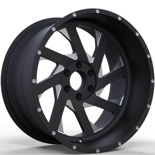 20 22 24 26 30 inch Black Wheel suitable for GMC Blazer Custom Off Road Rim 4x4 Truck Rim