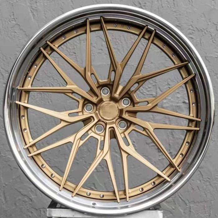 Replica ANRKY Staggered Design 21 Inch Golden Center 
