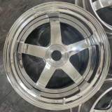 Center Lock Deep Dish 5 Spokes Classic 15 To 20 Inch High Quality Polished Wheel