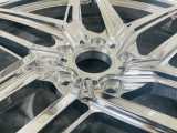 Five Pointed Star Design For Torsion Of Full Polished Forged Three Piece Wheel 22 INCH