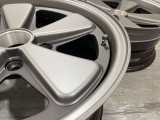 Porsche Classic Antique Design 3 Piece Wheels Silver Reverse Mount Setting 17 INCH