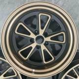 Porsche Classic Antique Design 3-piece Wheel Copper Rim Center Hollow Spoke