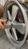 Replica Porsche Fuchs Old Classic 3-piece Wheel Center Lock Silver Spoke 19 Inch