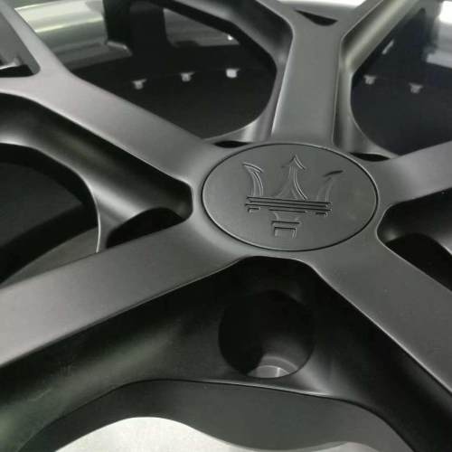 Custom Maserati Levante Exclusive 3 Piece Wheels 21 Inch Black High Foot Design