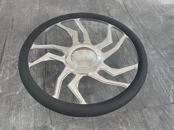 Polished Steering Wheel Package Of The Same Style