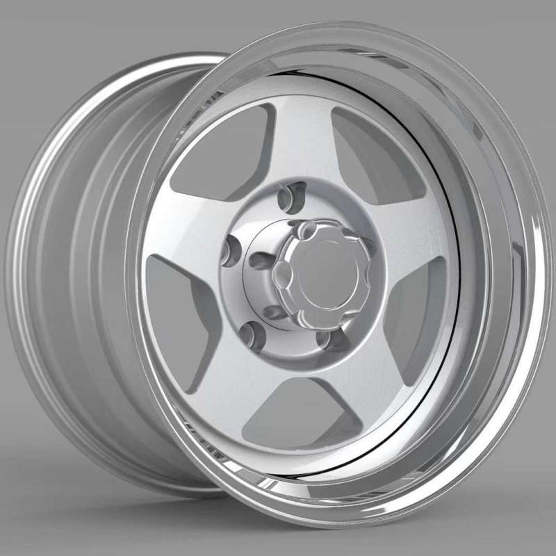 17 Inch Deep Lip Design Of 3-piece Wheel Suitable For Toyota LC79 Pickup Truck