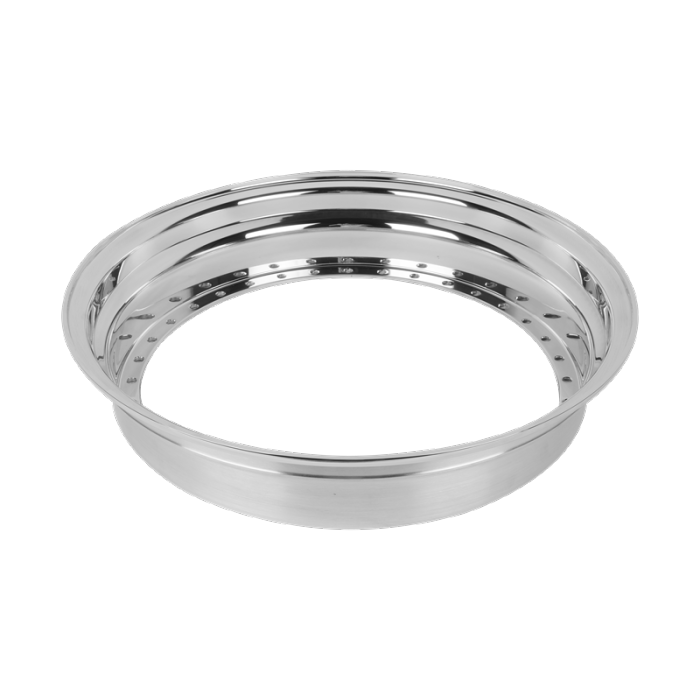 BBS RS 15 Inch Step Outer Lip 30-Hole Standard-lip Polished