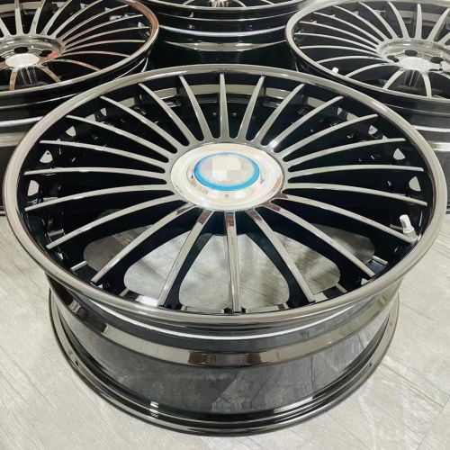 Suitable For Rolls Royce 3-piece Wheel Big Rim Black Step Lip