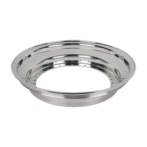 For US Standard 17-19 Inch Triple Step Outer Lip 40-Hole Straight Flange Polished Aluminum Alloy 6061 T6