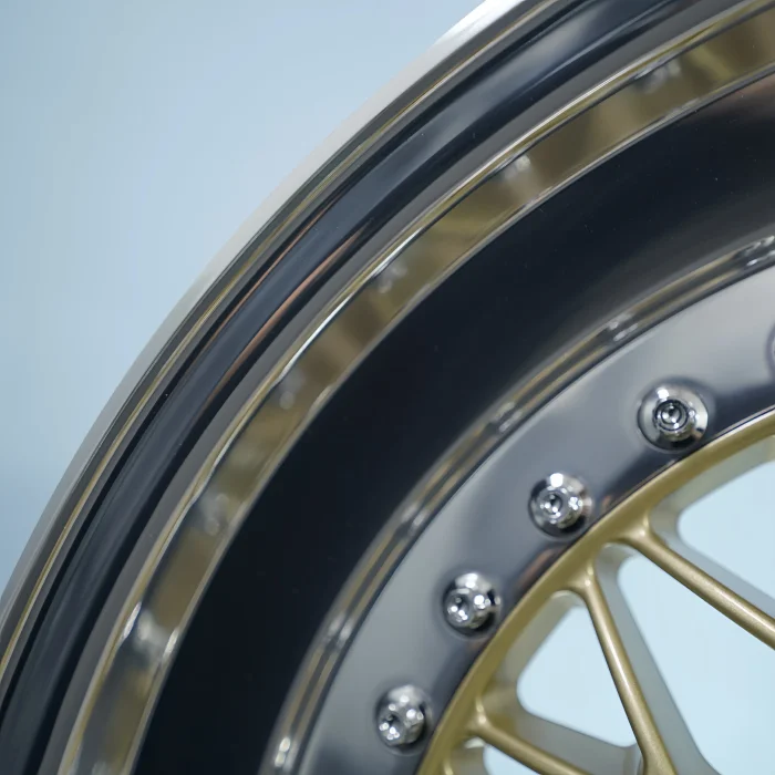 For BBS RS 17 inch or 18 inch Double Steps 3 piece wheel