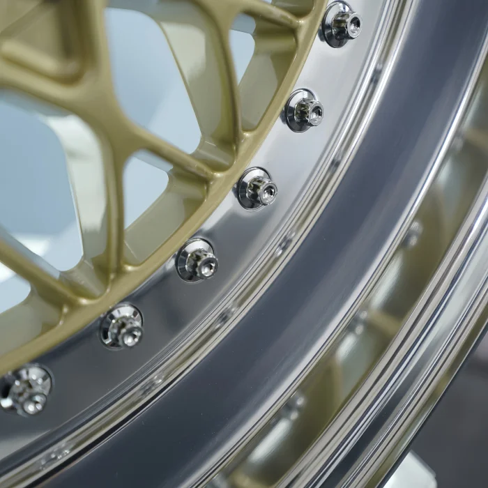 For BBS RS 17 inch or 18 inch Double Steps 3 piece wheel