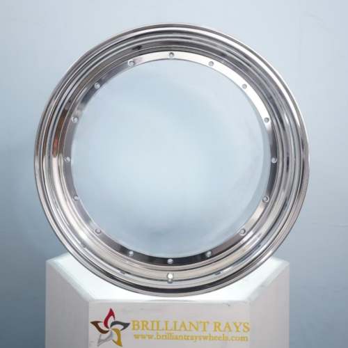 Customized 18x8J Step Lip 2 Piece Barrel