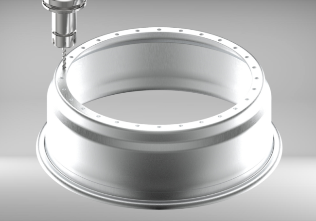 Custom 22 Inch Step Inner Barrel Rolled Flange