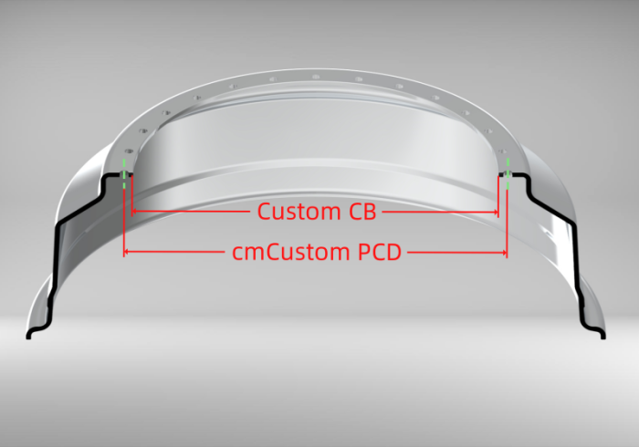 Custom 13-15 Inch Triple Step Inner Barrel Straight Flange