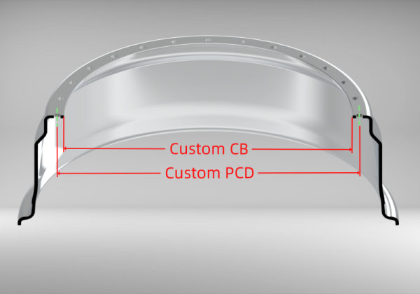 Custom 18 Inch Step Inner Barrel Straight Flange