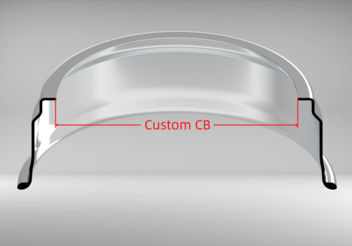 Custom Blank 22 Inch Step Inner Barrel Rolled Flange